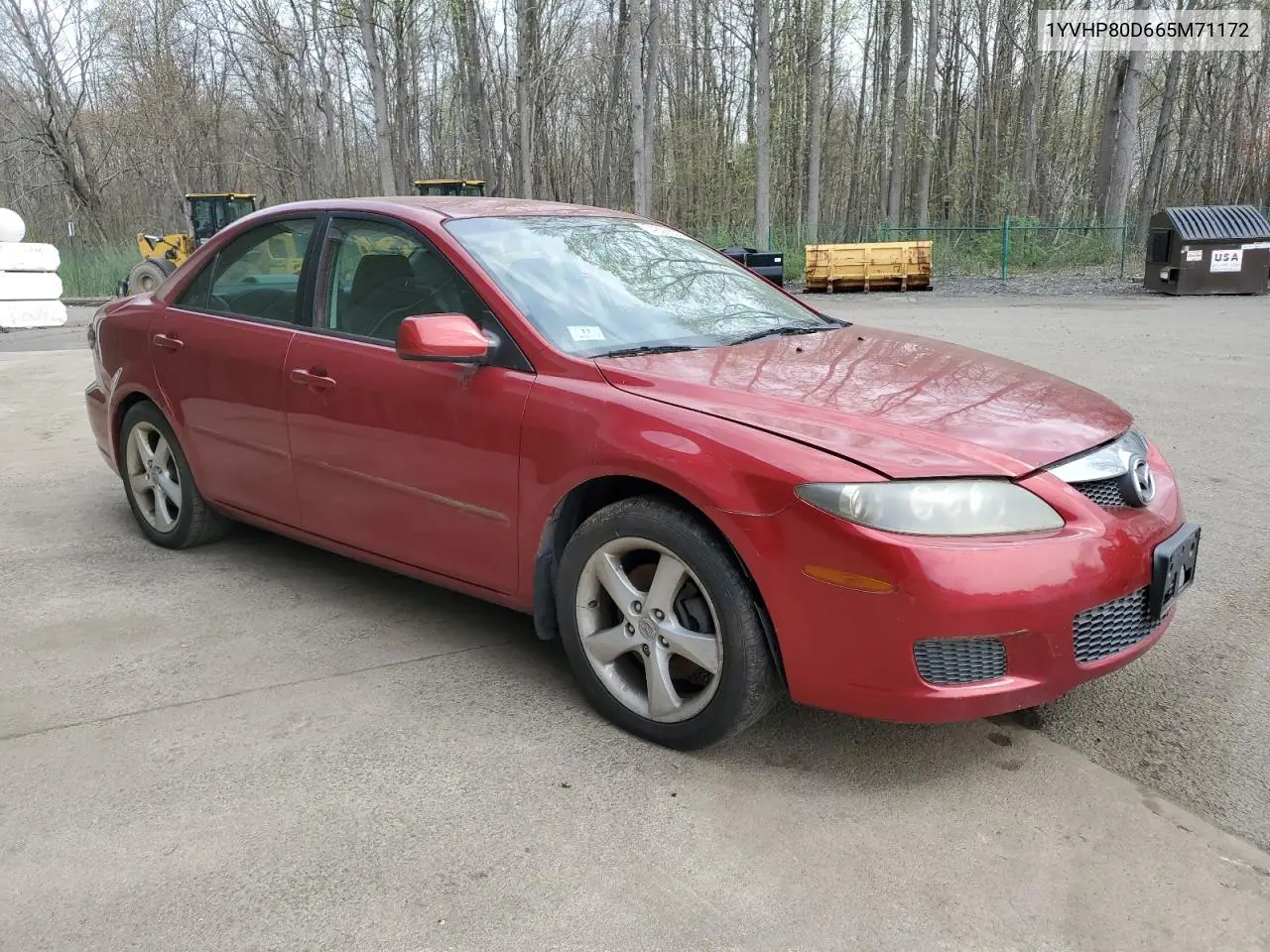 2006 Mazda 6 S VIN: 1YVHP80D665M71172 Lot: 54626835
