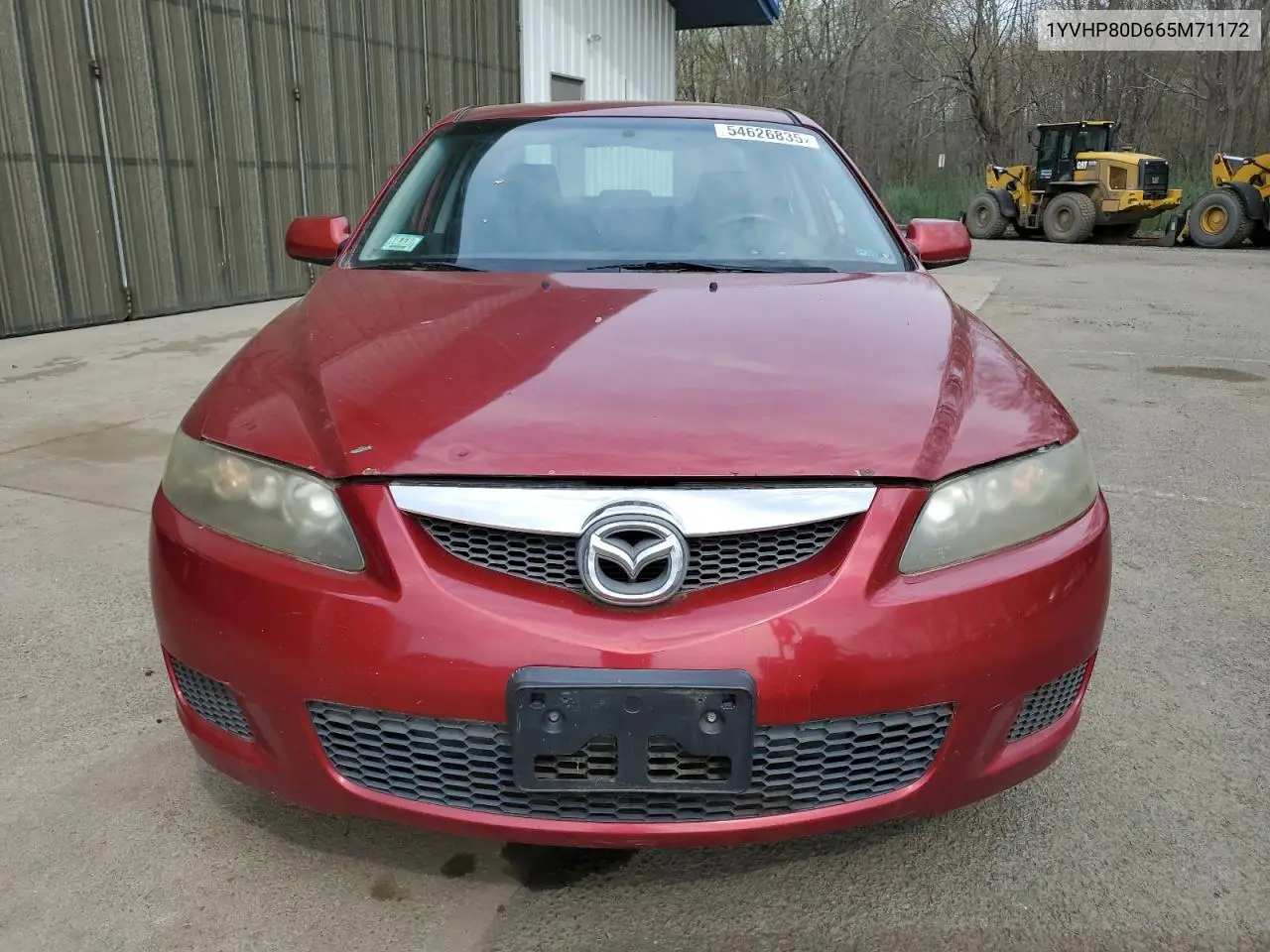 2006 Mazda 6 S VIN: 1YVHP80D665M71172 Lot: 54626835