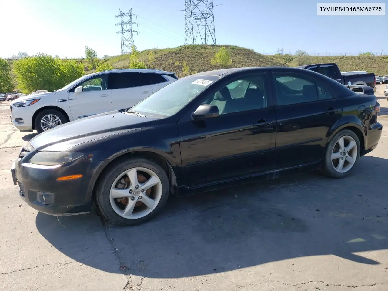 2006 Mazda 6 S VIN: 1YVHP84D465M66725 Lot: 56073485