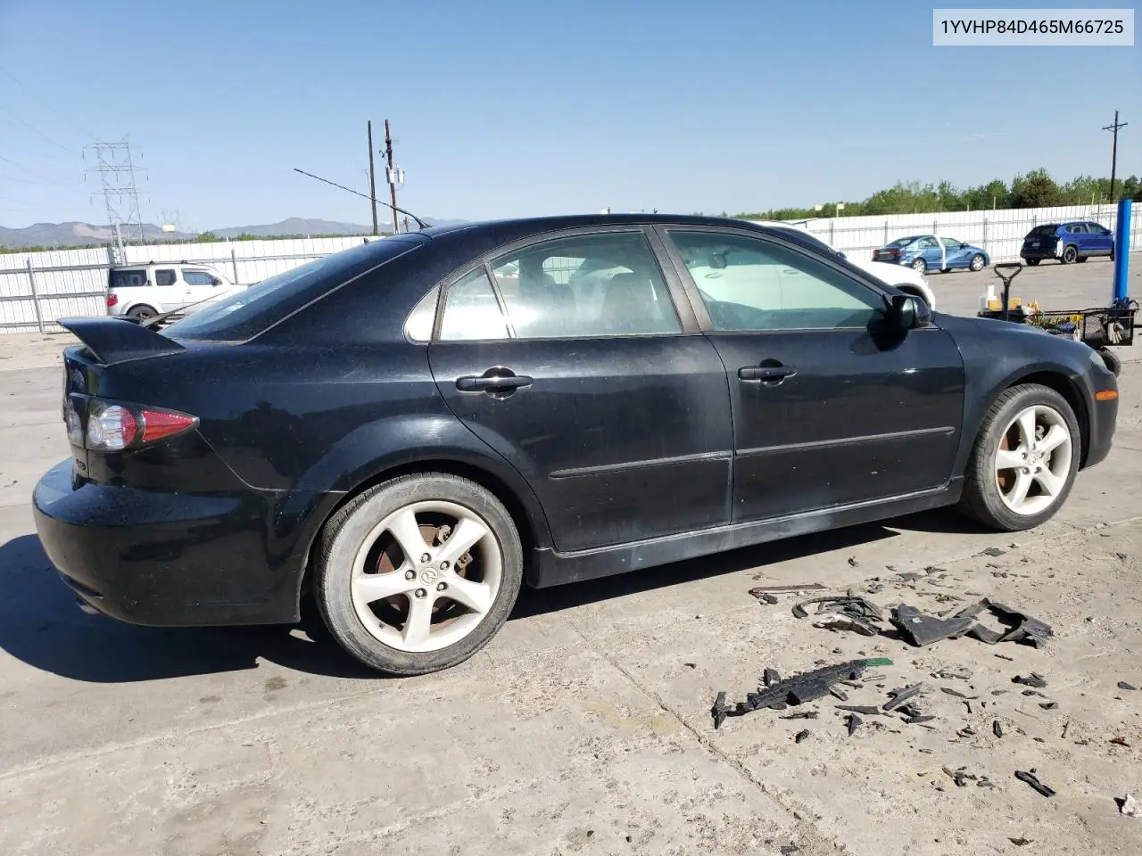 2006 Mazda 6 S VIN: 1YVHP84D465M66725 Lot: 56073485