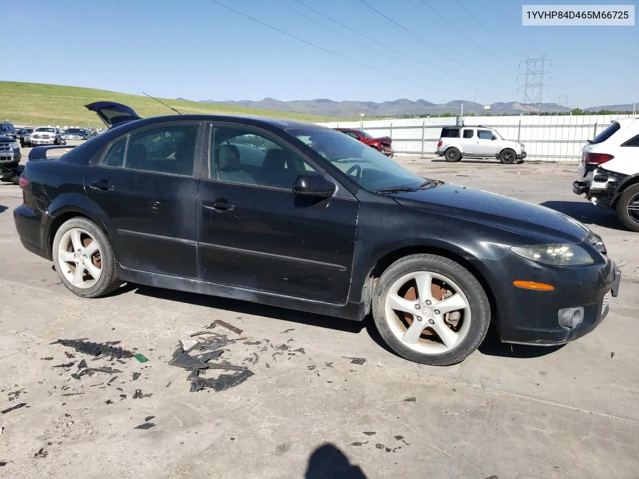 2006 Mazda 6 S VIN: 1YVHP84D465M66725 Lot: 56073485
