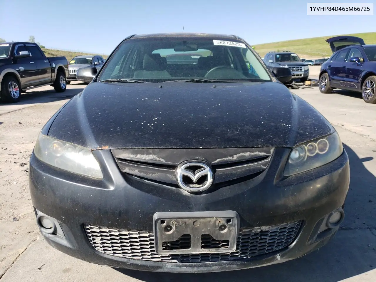 2006 Mazda 6 S VIN: 1YVHP84D465M66725 Lot: 56073485