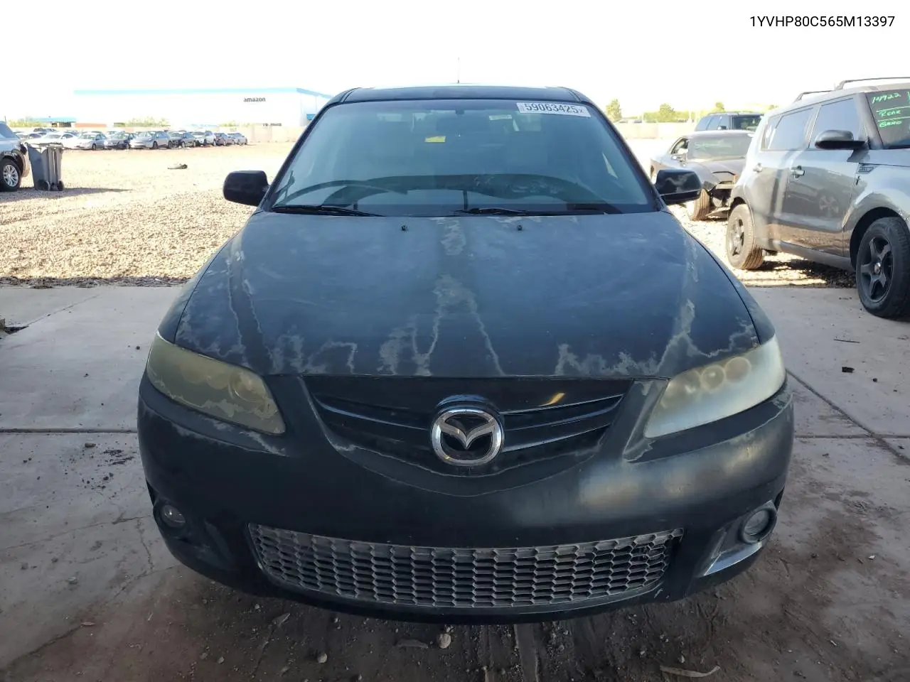 2006 Mazda 6 I VIN: 1YVHP80C565M13397 Lot: 59063425