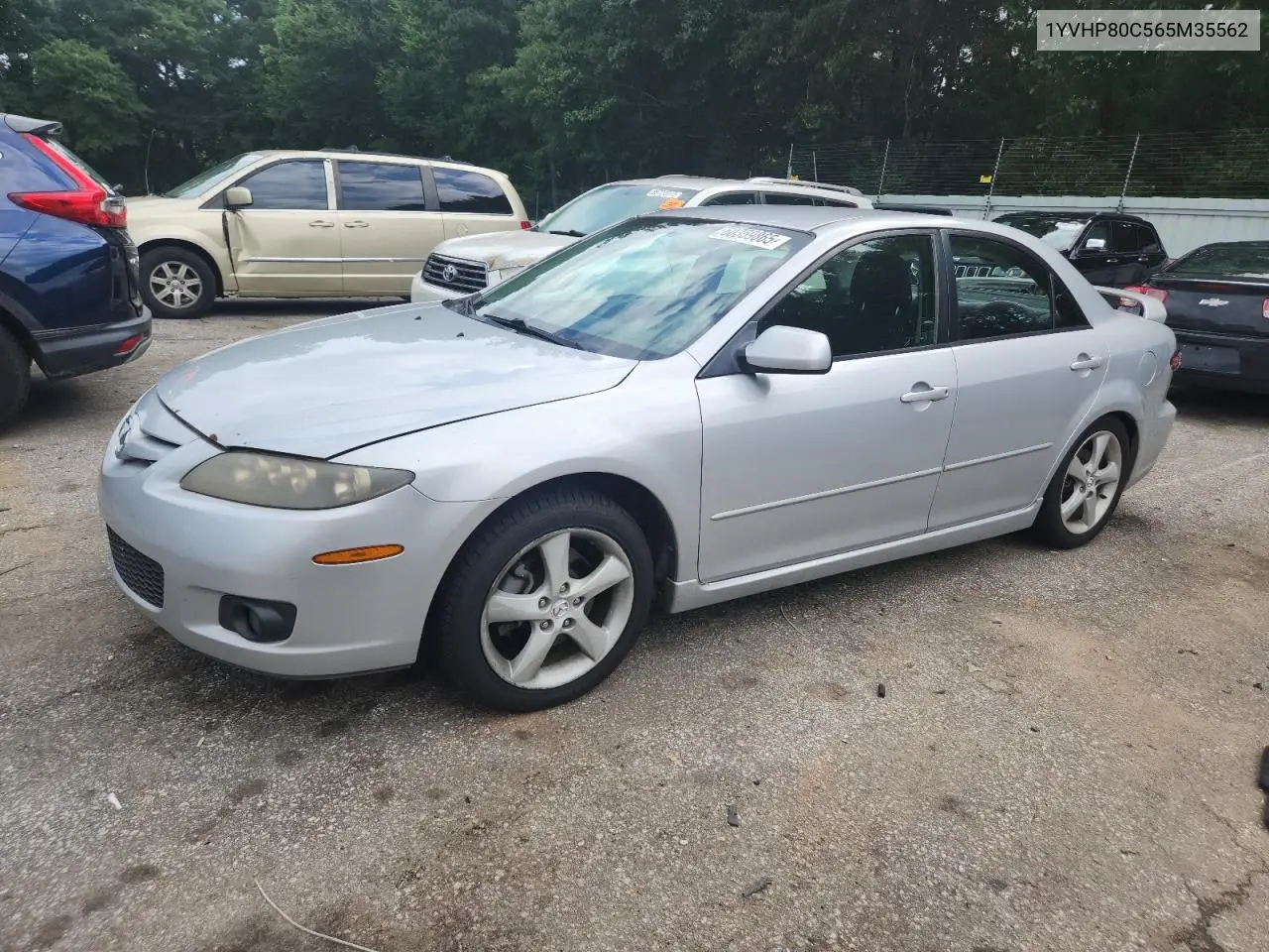 2006 Mazda 6 I VIN: 1YVHP80C565M35562 Lot: 60359865