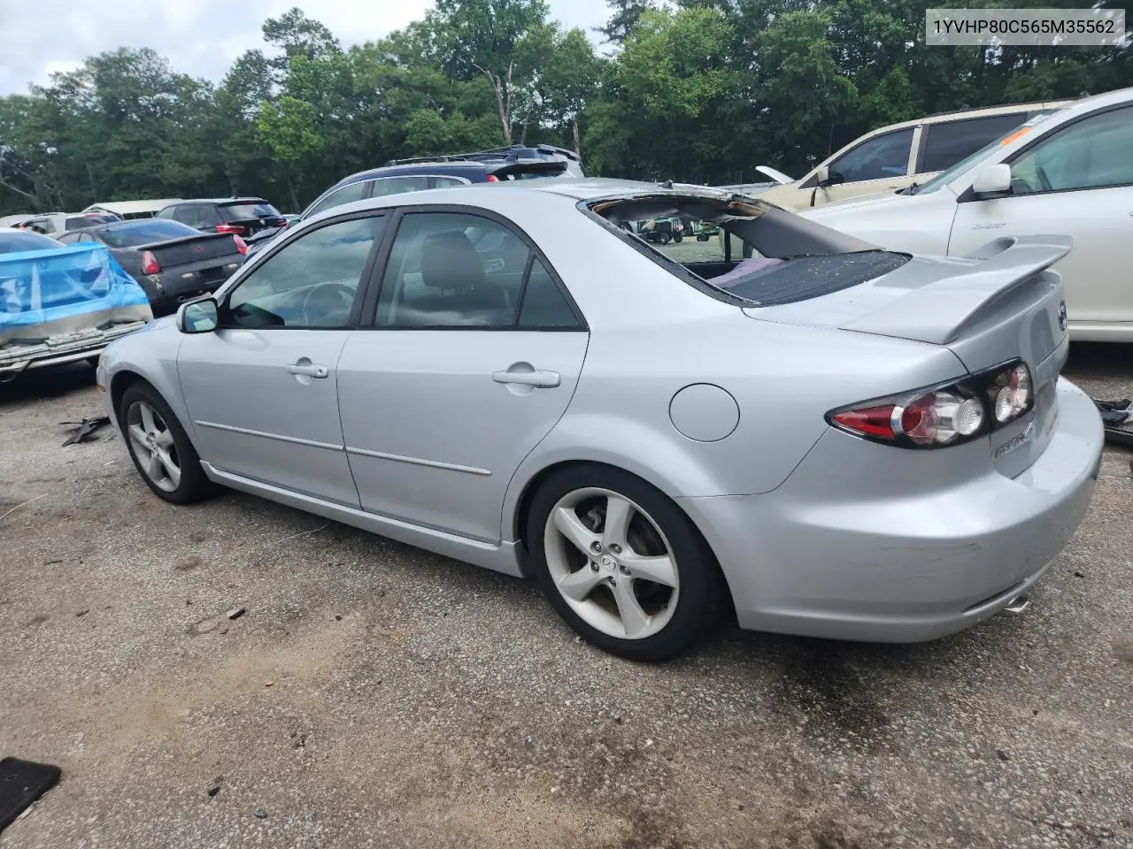 2006 Mazda 6 I VIN: 1YVHP80C565M35562 Lot: 60359865