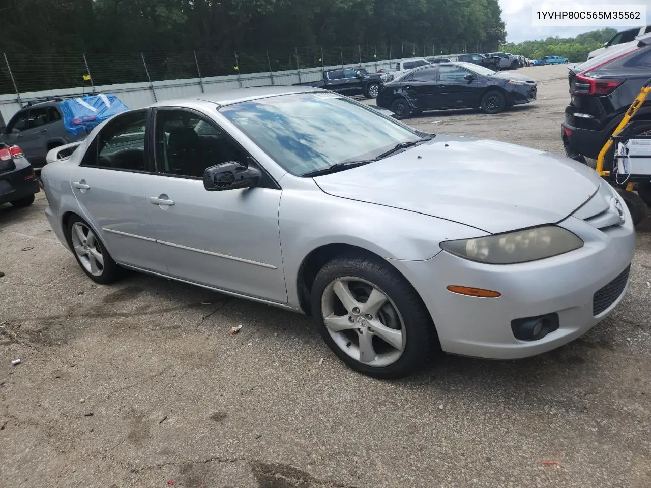 2006 Mazda 6 I VIN: 1YVHP80C565M35562 Lot: 60359865