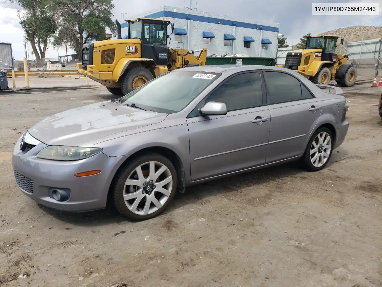 2006 Mazda 6 S VIN: 1YVHP80D765M24443 Lot: 60497745