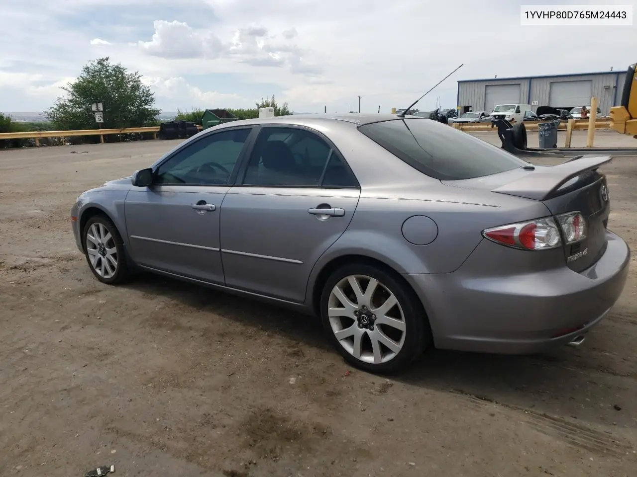 2006 Mazda 6 S VIN: 1YVHP80D765M24443 Lot: 60497745
