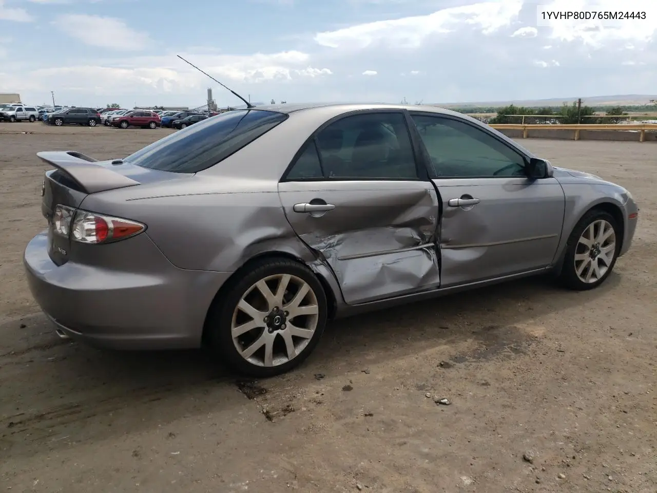 2006 Mazda 6 S VIN: 1YVHP80D765M24443 Lot: 60497745