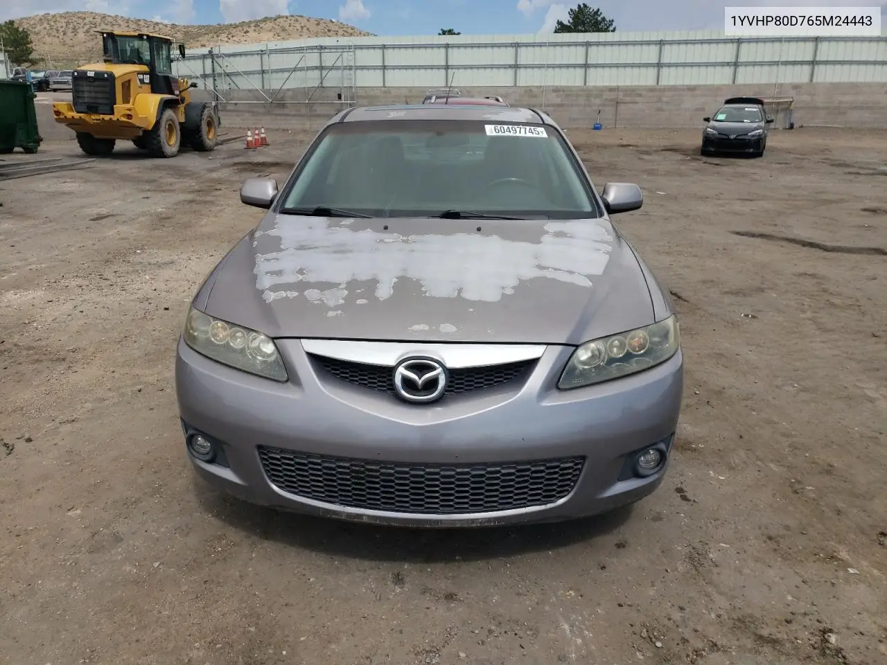 2006 Mazda 6 S VIN: 1YVHP80D765M24443 Lot: 60497745