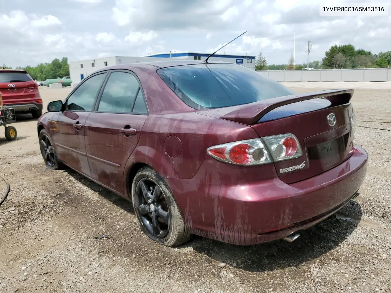 2006 Mazda 6 I VIN: 1YVFP80C165M53516 Lot: 61102185