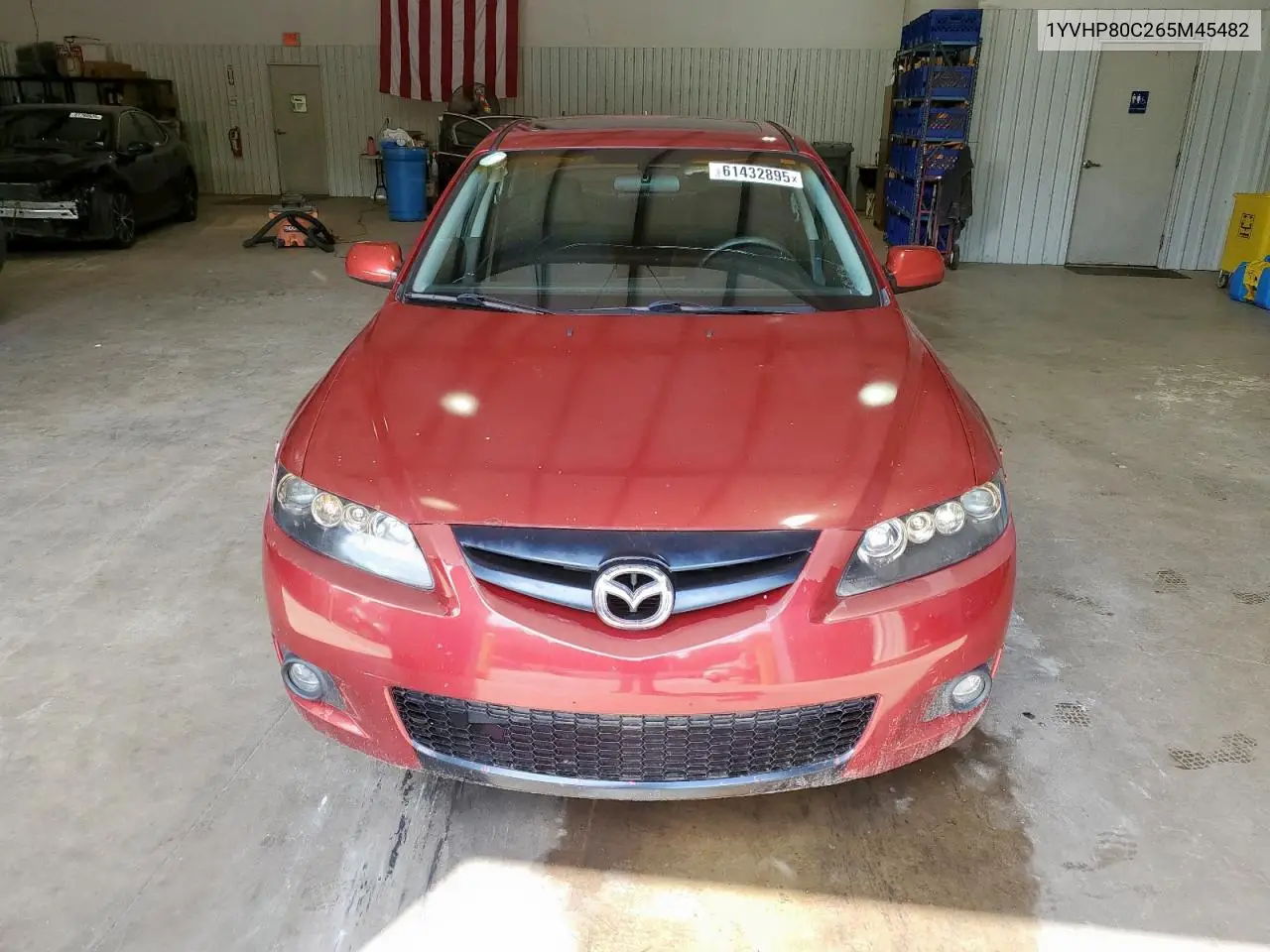 2006 Mazda 6 I VIN: 1YVHP80C265M45482 Lot: 61432895