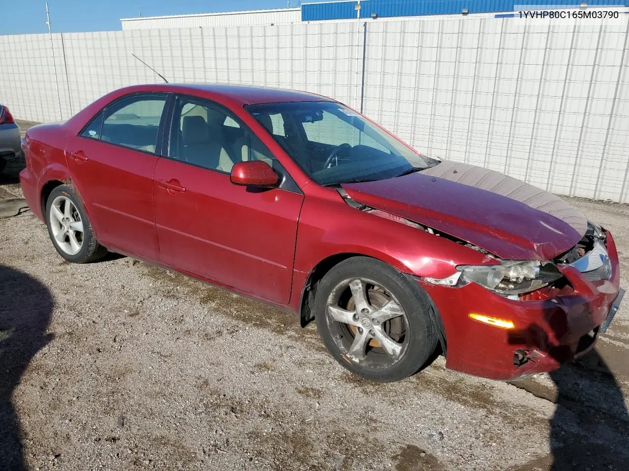 2006 Mazda 6 I VIN: 1YVHP80C165M03790 Lot: 62740955