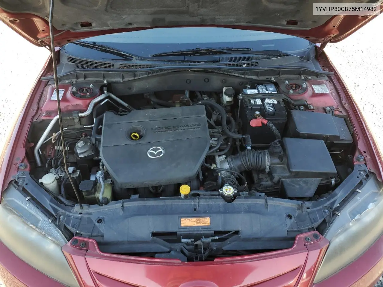 2007 Mazda 6 I VIN: 1YVHP80C875M14982 Lot: 62884835