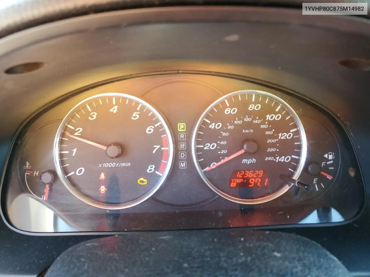 2007 Mazda 6 I VIN: 1YVHP80C875M14982 Lot: 62884835