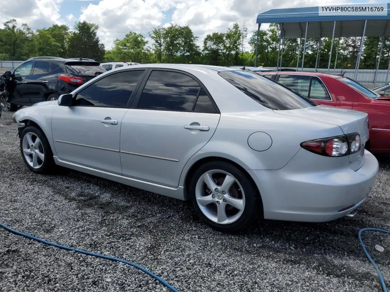 2008 Mazda 6 I VIN: 1YVHP80C585M16769 Lot: 54921585