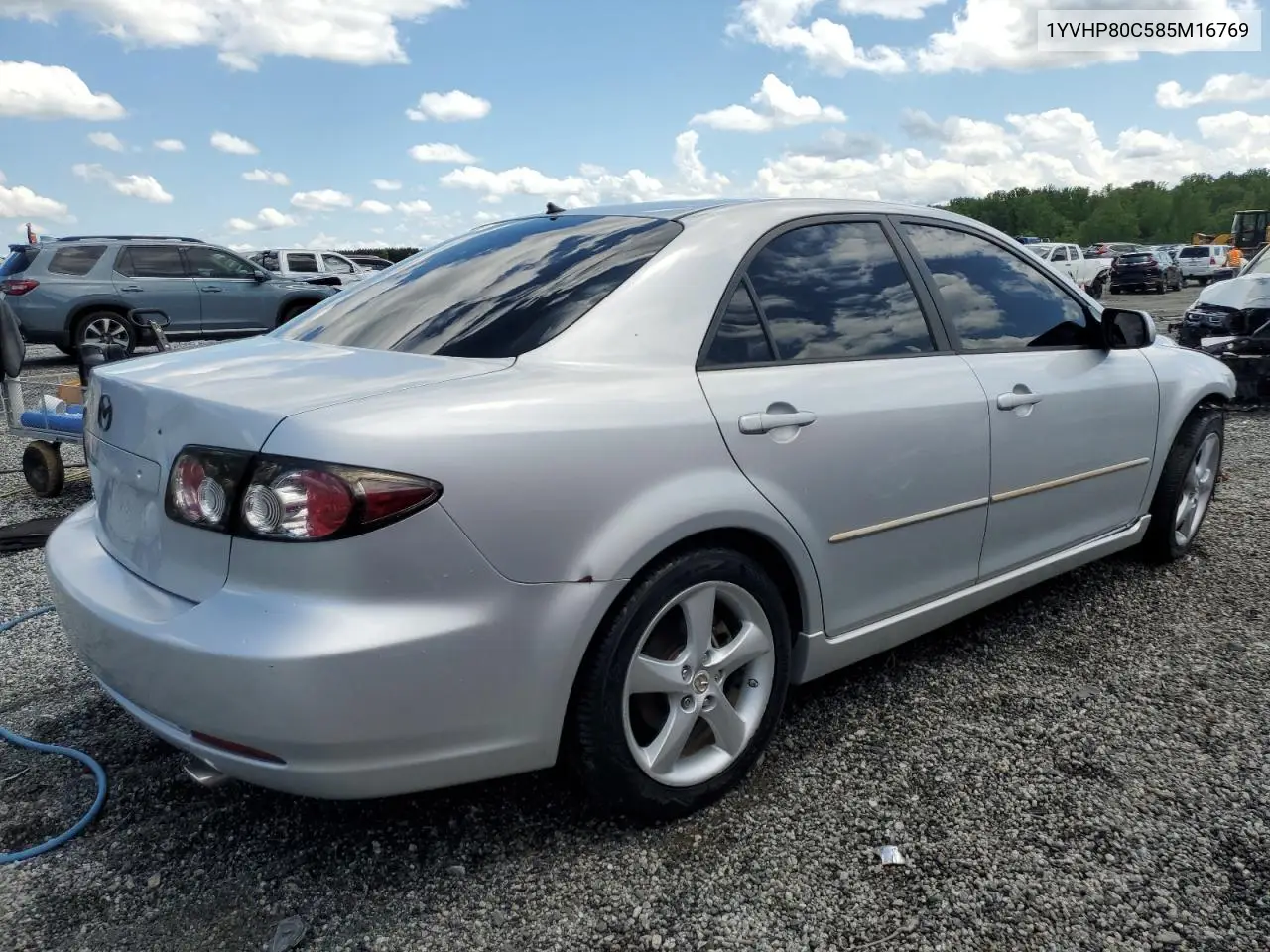 2008 Mazda 6 I VIN: 1YVHP80C585M16769 Lot: 54921585