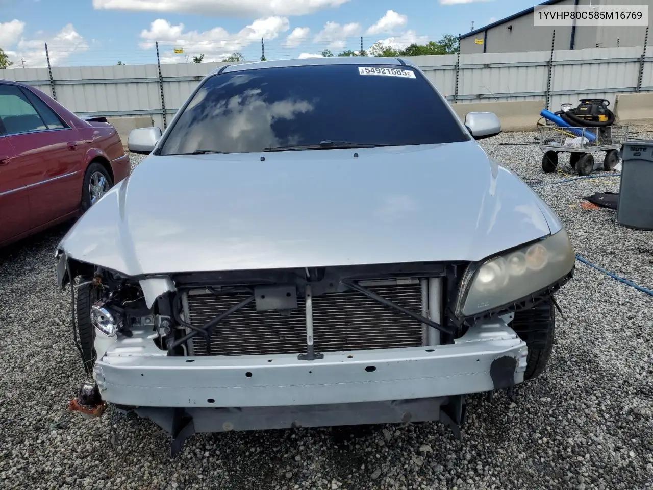 2008 Mazda 6 I VIN: 1YVHP80C585M16769 Lot: 54921585