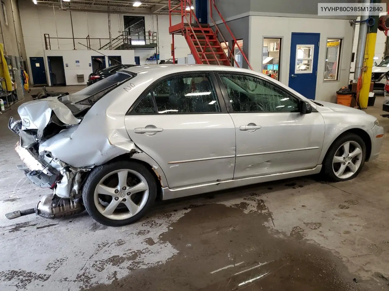 2008 Mazda 6 I VIN: 1YVHP80C985M12840 Lot: 62431815
