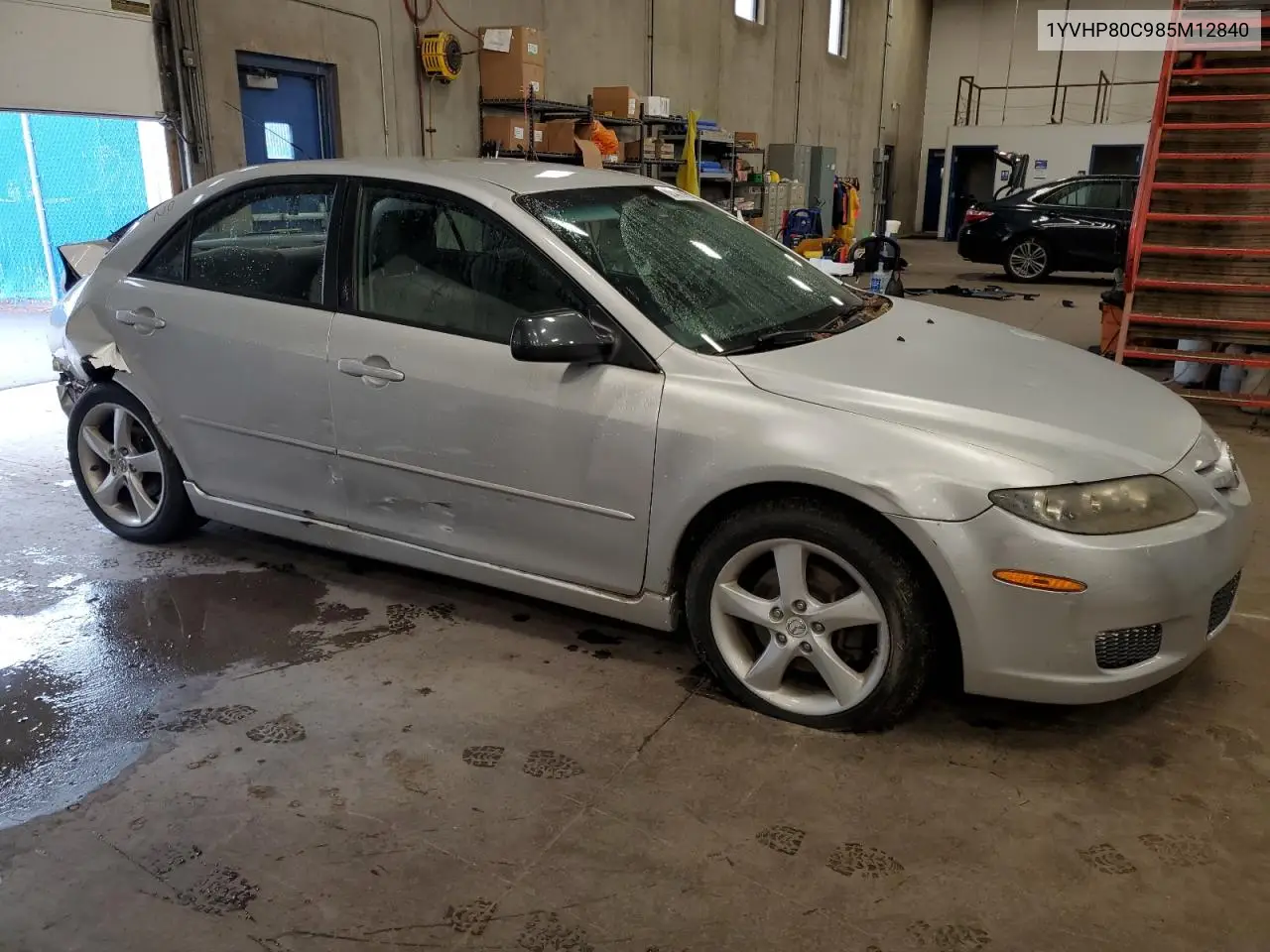 2008 Mazda 6 I VIN: 1YVHP80C985M12840 Lot: 62431815