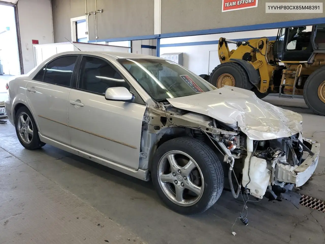 2008 Mazda 6 I VIN: 1YVHP80CX85M48391 Lot: 62925555