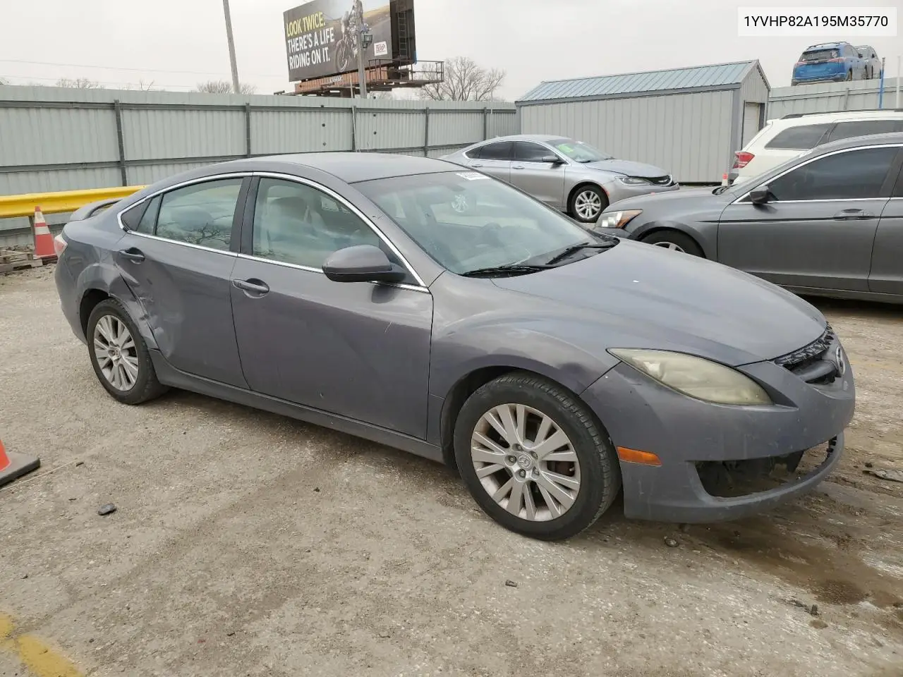 2009 Mazda 6 I VIN: 1YVHP82A195M35770 Lot: 48988655