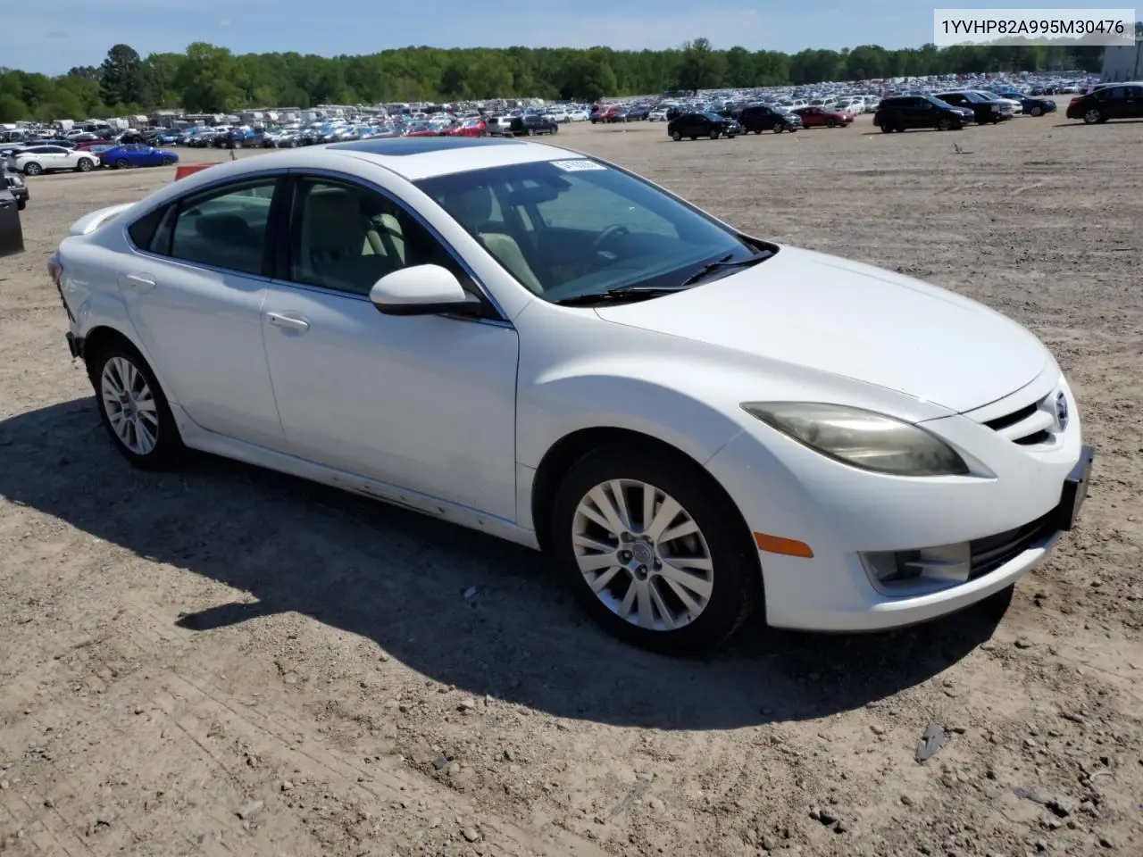 2009 Mazda 6 I VIN: 1YVHP82A995M30476 Lot: 54163265