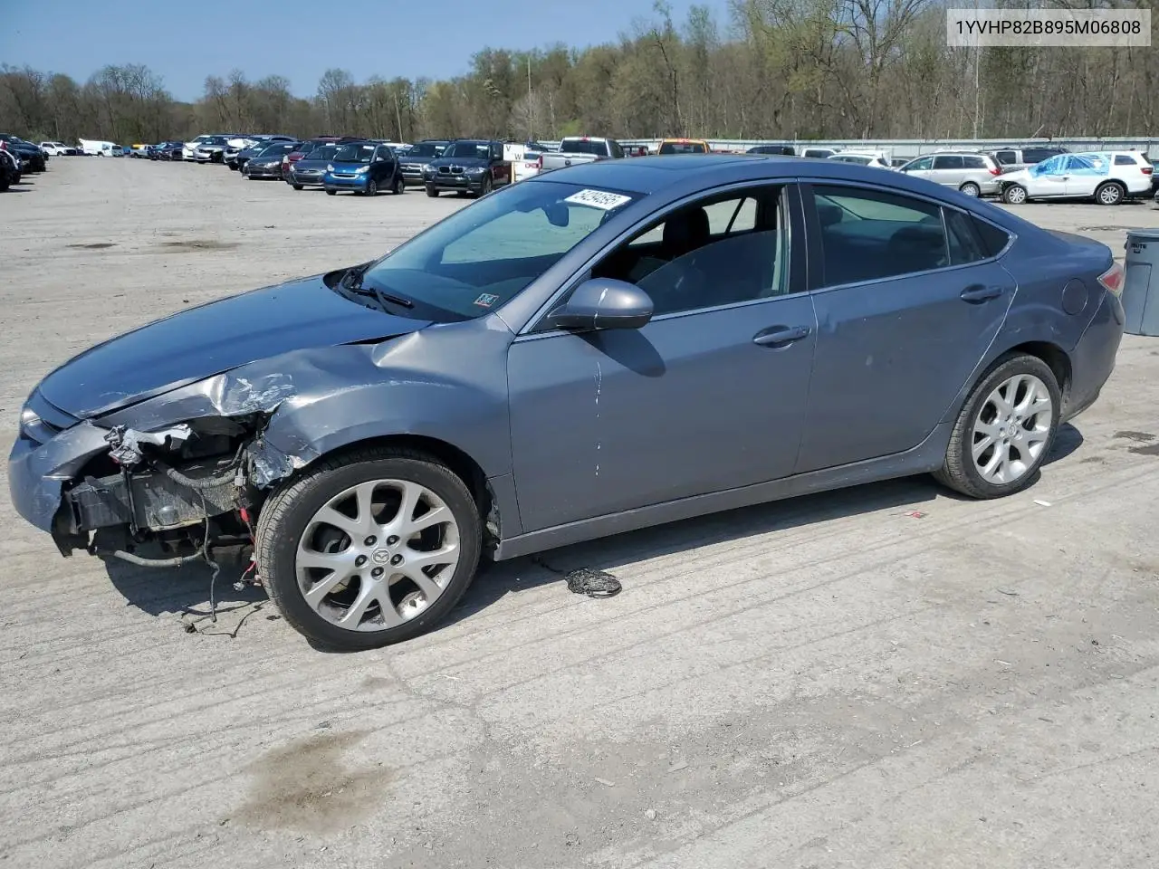 2009 Mazda 6 S VIN: 1YVHP82B895M06808 Lot: 54294595