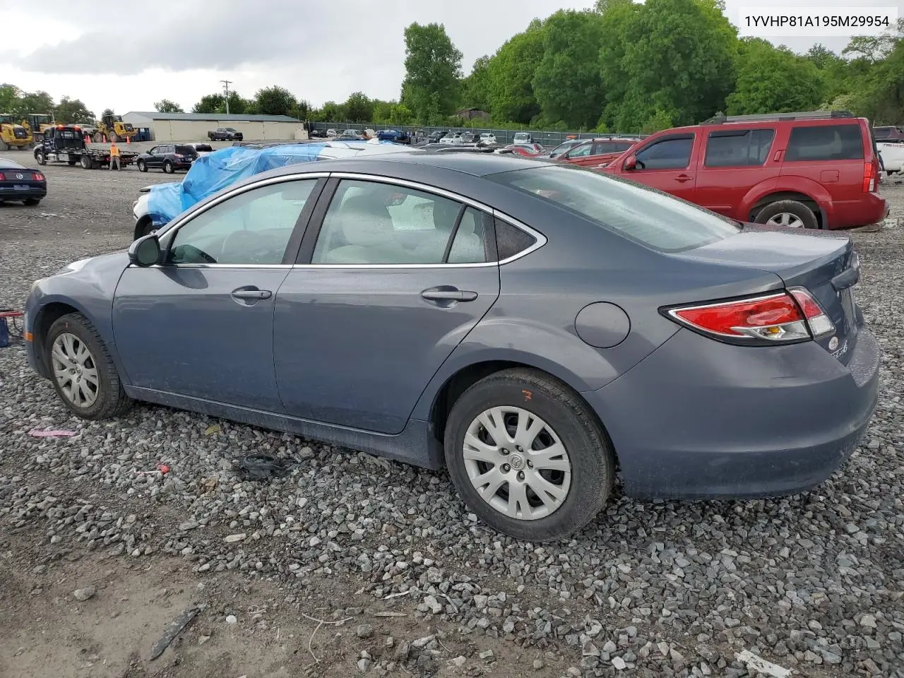2009 Mazda 6 I VIN: 1YVHP81A195M29954 Lot: 55700805
