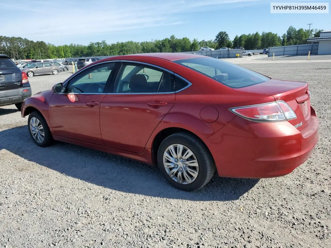 2009 Mazda 6 I VIN: 1YVHP81H395M46459 Lot: 55734005