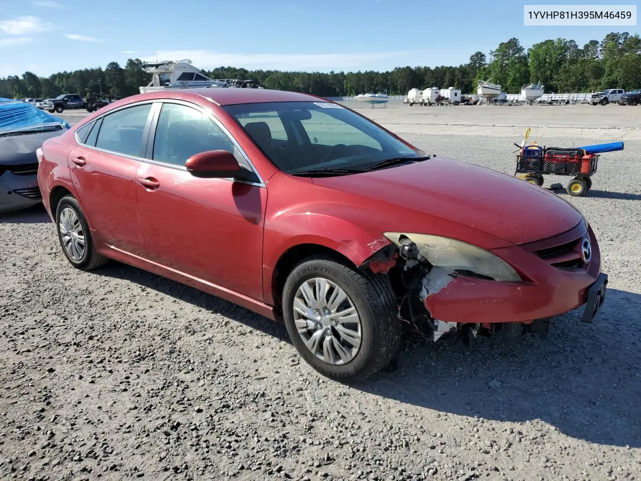 2009 Mazda 6 I VIN: 1YVHP81H395M46459 Lot: 55734005