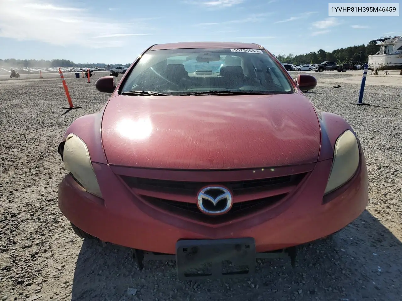 2009 Mazda 6 I VIN: 1YVHP81H395M46459 Lot: 55734005