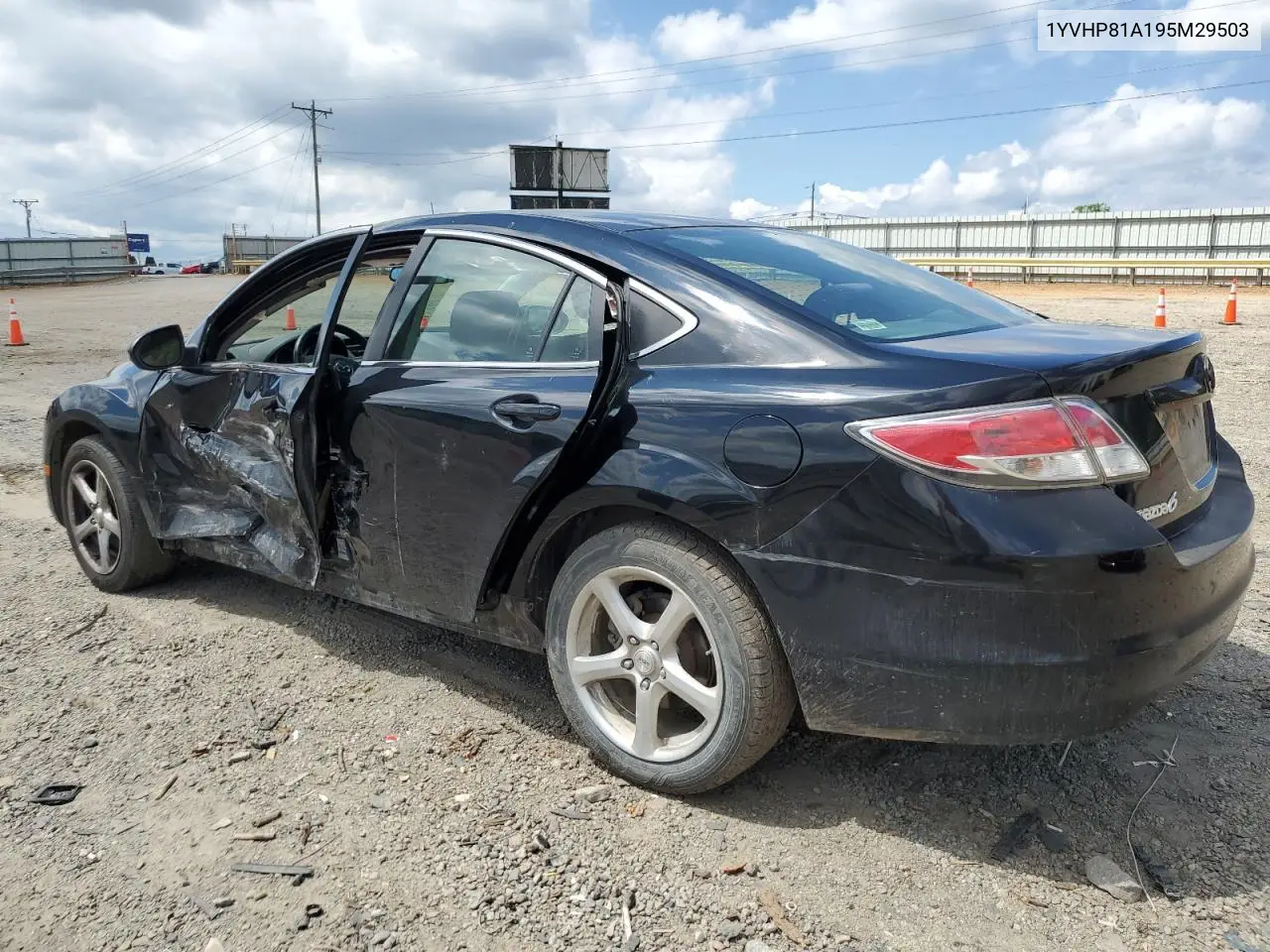 2009 Mazda 6 I VIN: 1YVHP81A195M29503 Lot: 56408745