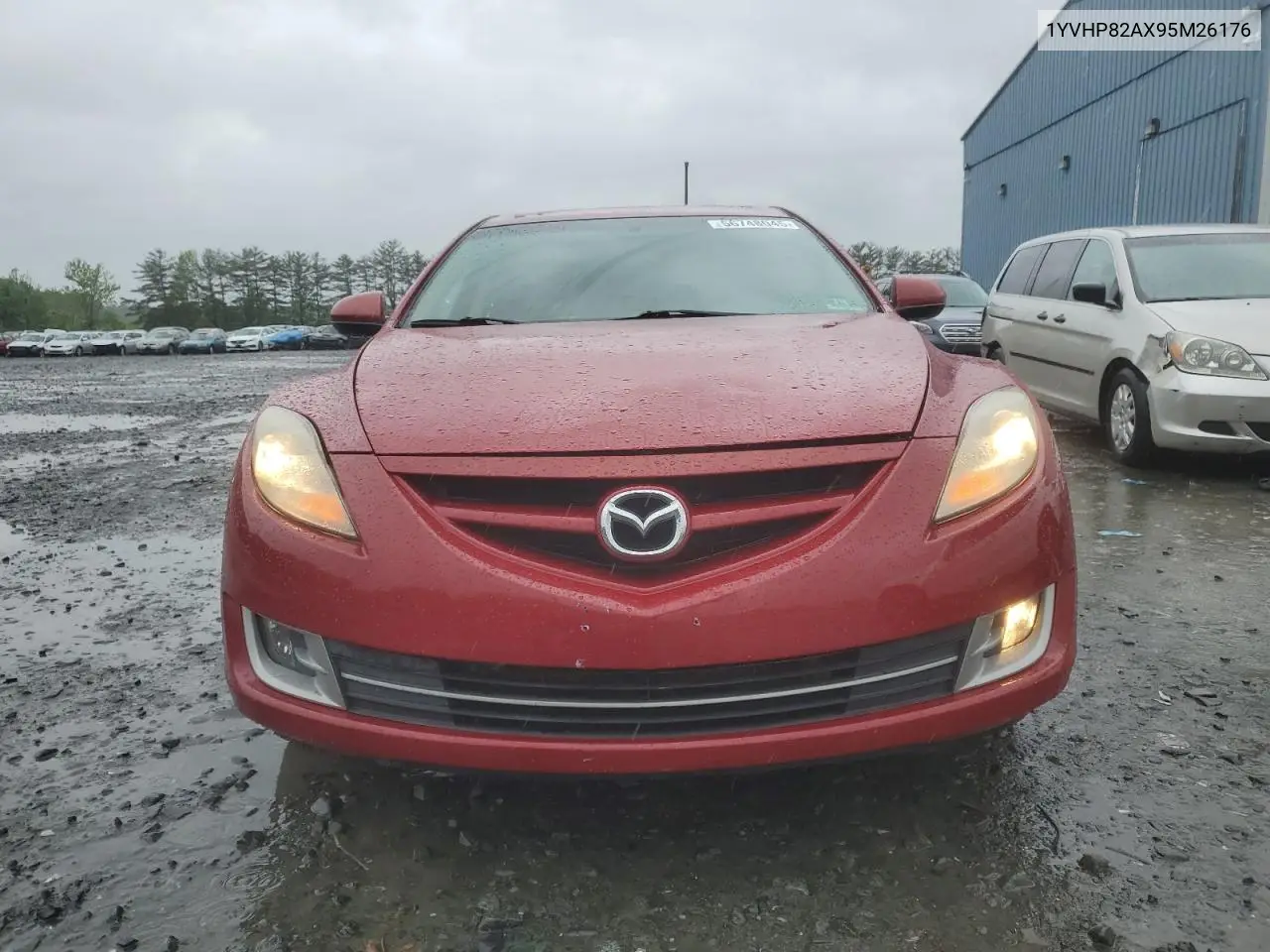 2009 Mazda 6 I VIN: 1YVHP82AX95M26176 Lot: 56748045