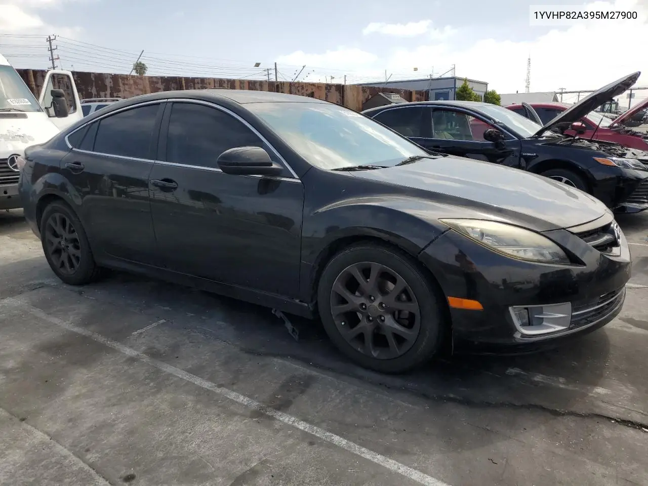 2009 Mazda 6 I VIN: 1YVHP82A395M27900 Lot: 61669075