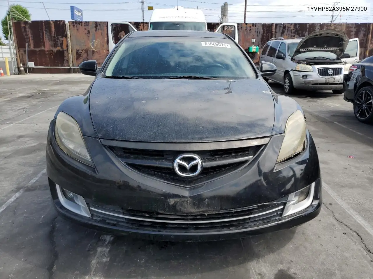 2009 Mazda 6 I VIN: 1YVHP82A395M27900 Lot: 61669075