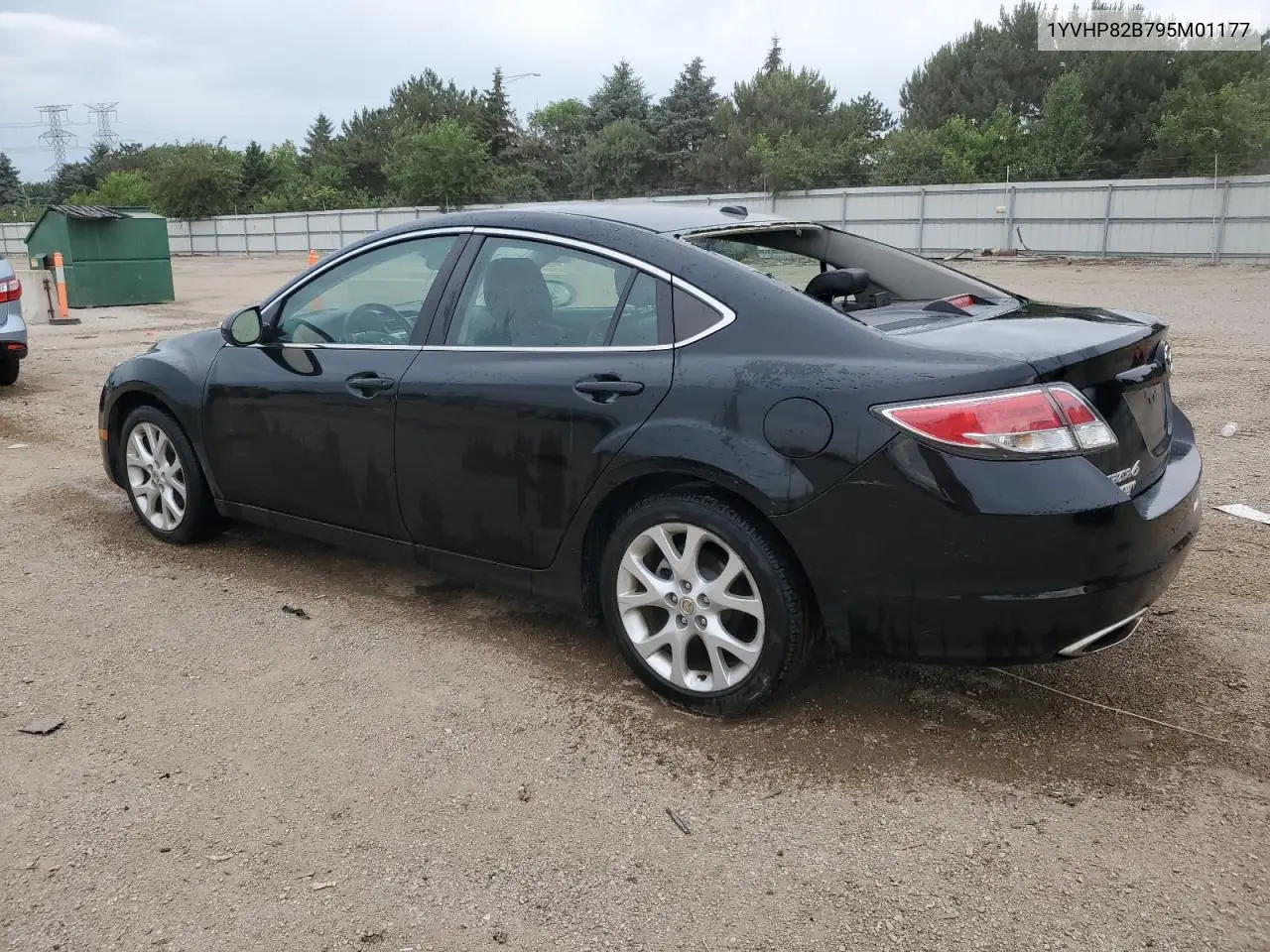 2009 Mazda 6 S VIN: 1YVHP82B795M01177 Lot: 61692535