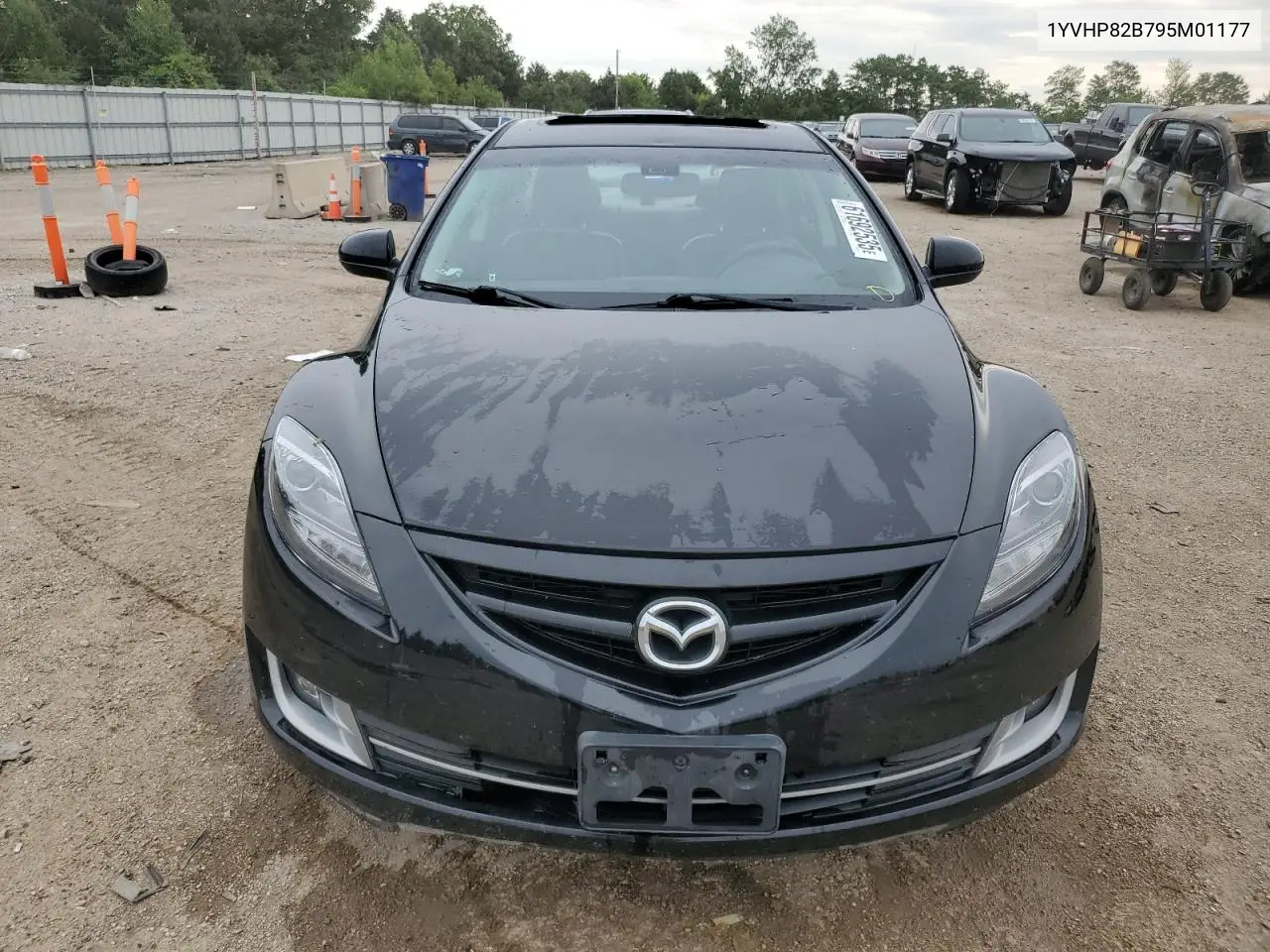 2009 Mazda 6 S VIN: 1YVHP82B795M01177 Lot: 61692535