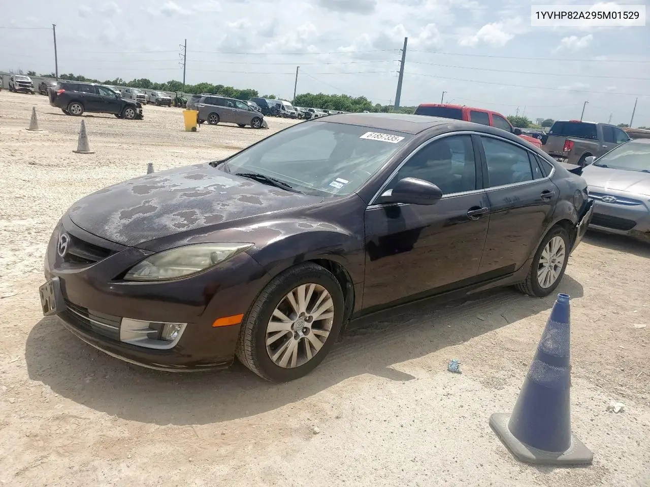 2009 Mazda 6 I VIN: 1YVHP82A295M01529 Lot: 61857335