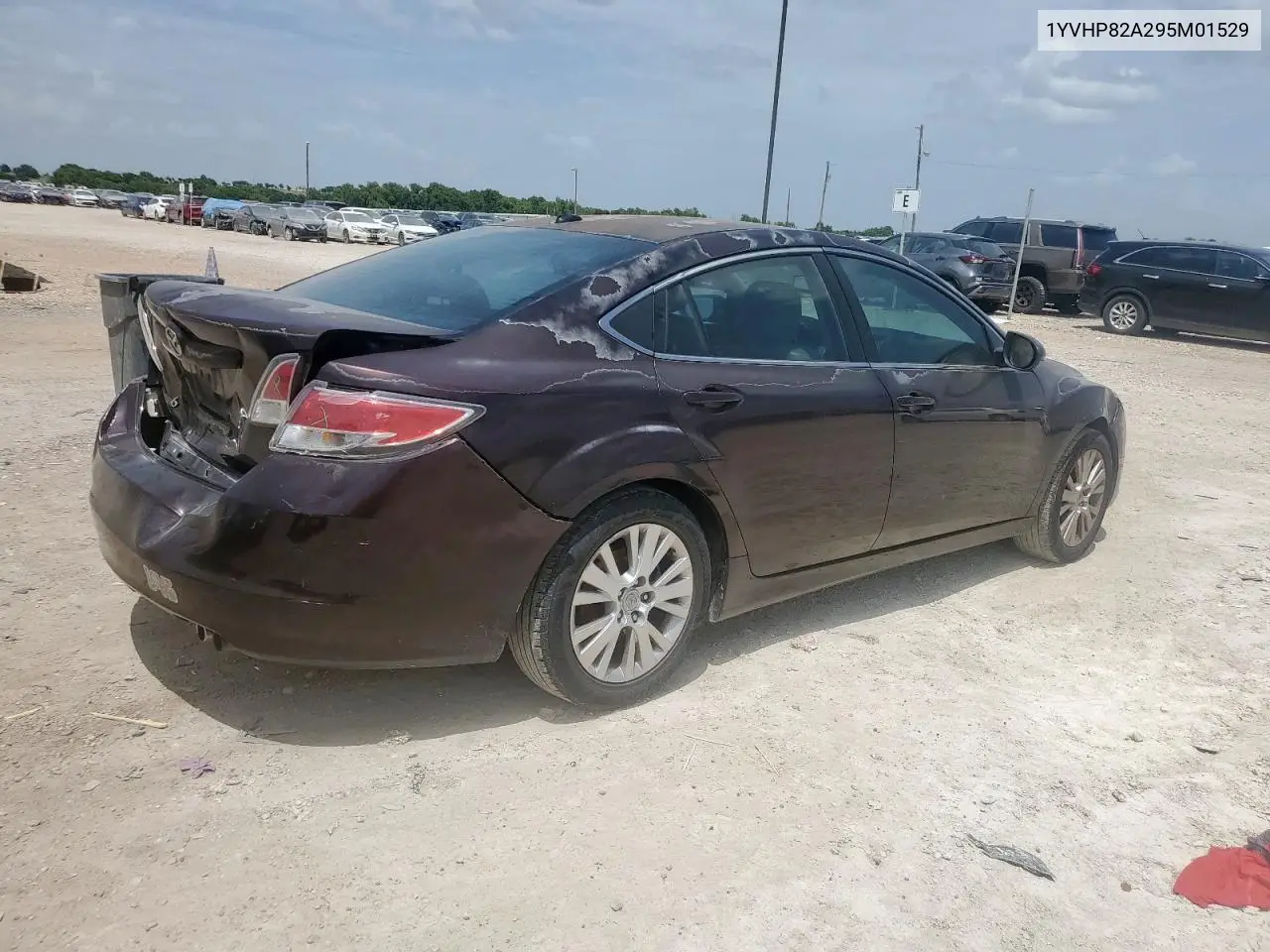 2009 Mazda 6 I VIN: 1YVHP82A295M01529 Lot: 61857335