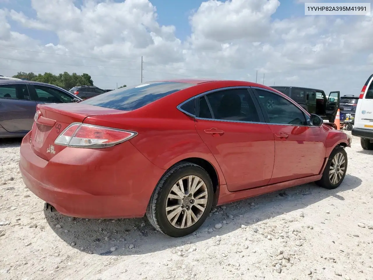 2009 Mazda 6 I VIN: 1YVHP82A395M41991 Lot: 63024235