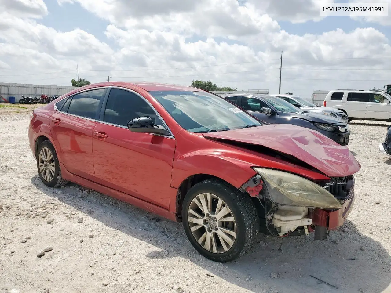 2009 Mazda 6 I VIN: 1YVHP82A395M41991 Lot: 63024235