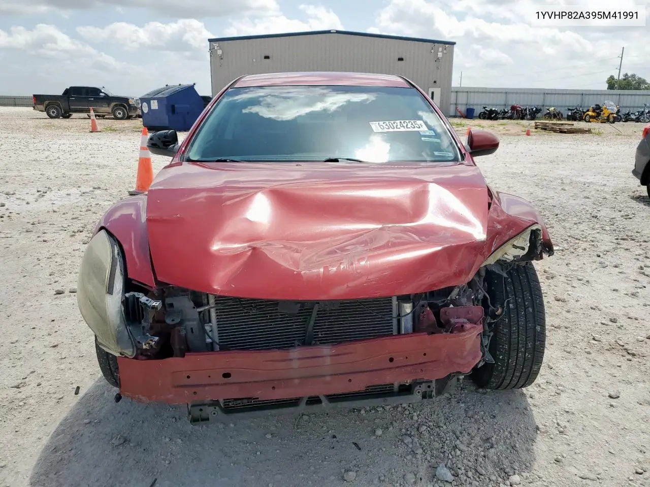 2009 Mazda 6 I VIN: 1YVHP82A395M41991 Lot: 63024235