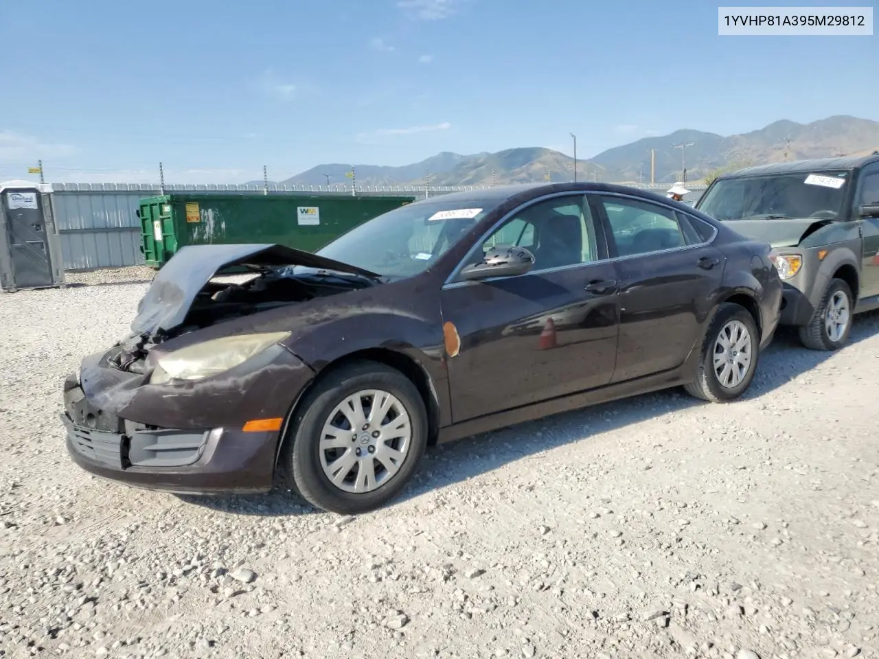 2009 Mazda 6 I VIN: 1YVHP81A395M29812 Lot: 63081105