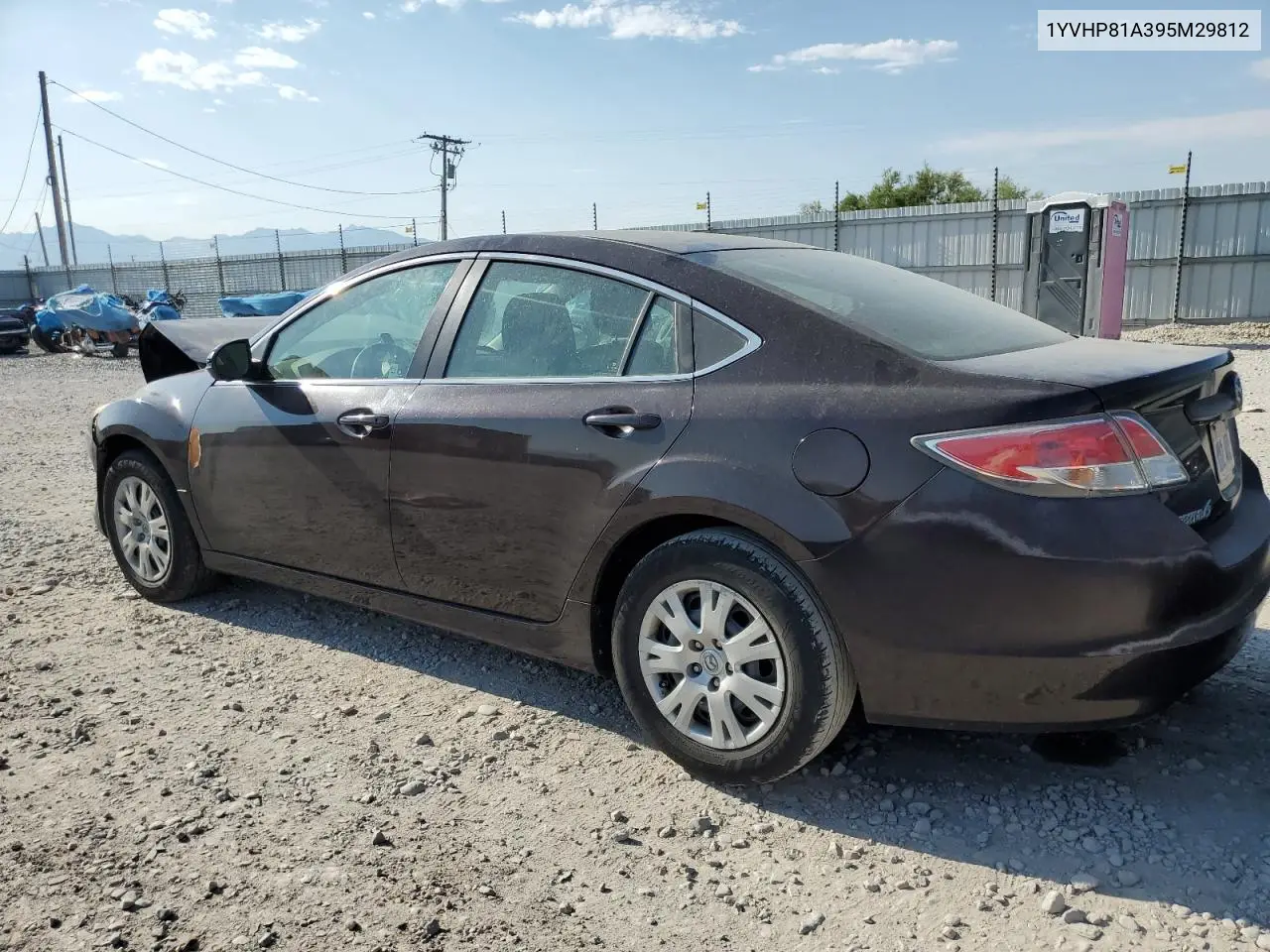 2009 Mazda 6 I VIN: 1YVHP81A395M29812 Lot: 63081105