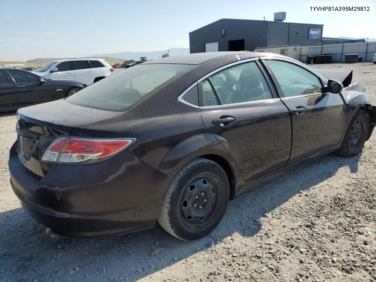 2009 Mazda 6 I VIN: 1YVHP81A395M29812 Lot: 63081105
