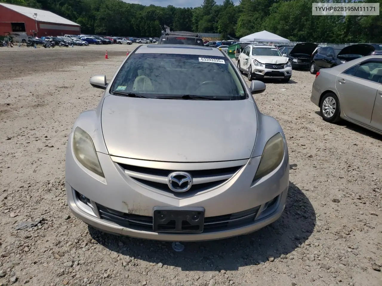 2009 Mazda 6 S VIN: 1YVHP82B195M11171 Lot: 63393335
