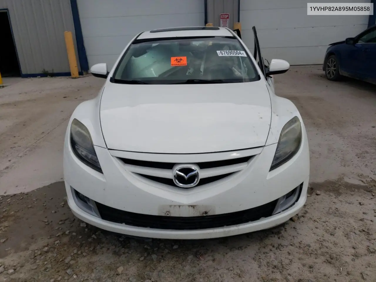 2009 Mazda 6 I VIN: 1YVHP82A895M05858 Lot: 67690504