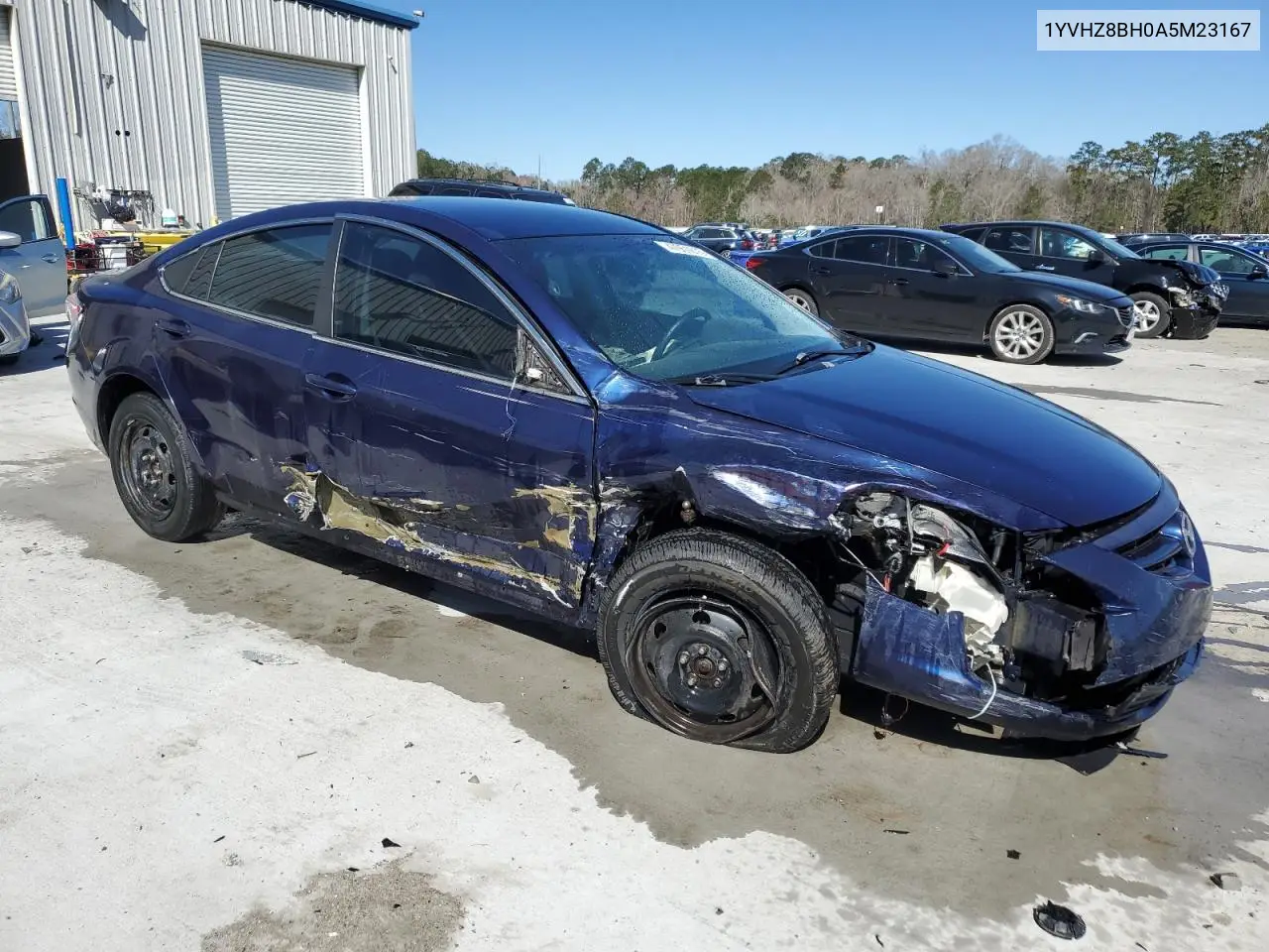 2010 Mazda 6 I VIN: 1YVHZ8BH0A5M23167 Lot: 47951815