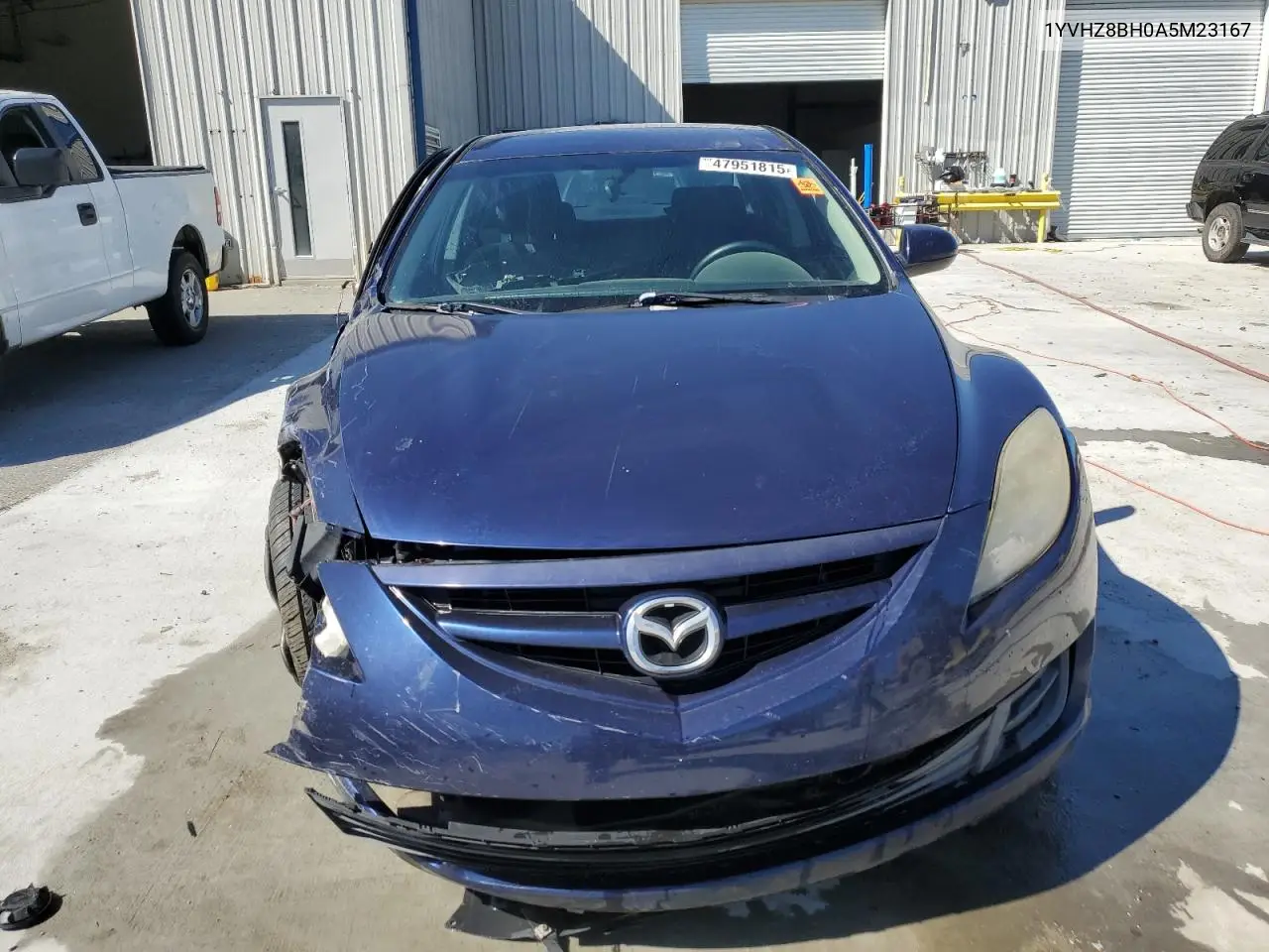 2010 Mazda 6 I VIN: 1YVHZ8BH0A5M23167 Lot: 47951815